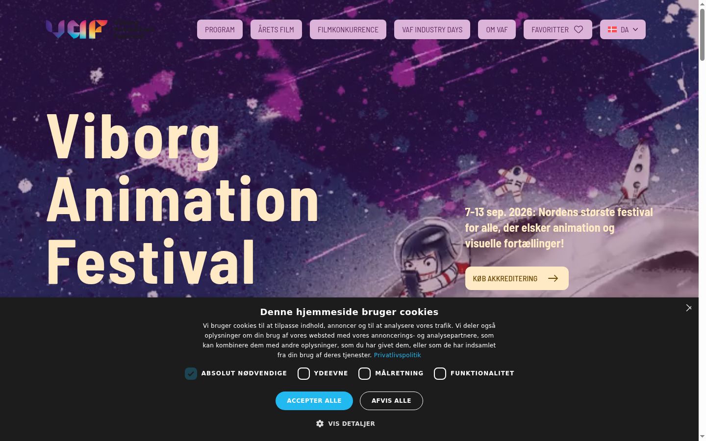 Screenshot tal-banner tal-kunsens muri qabel kwalunkwe interazzjoni
