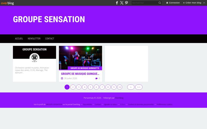 Screenshot of animationsoireefete.com
