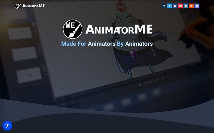 Screenshot of animatorme.com