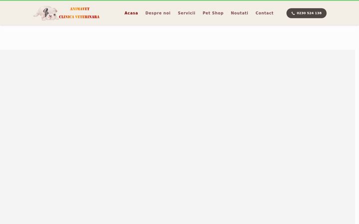 Screenshot di animavetsv.ro