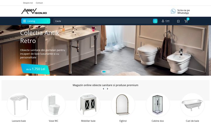 Screenshot of animavision.ro