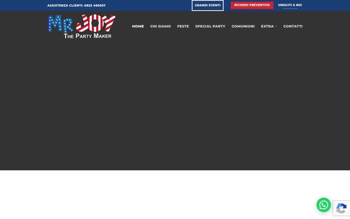 Screenshot of animazione-bambini.it