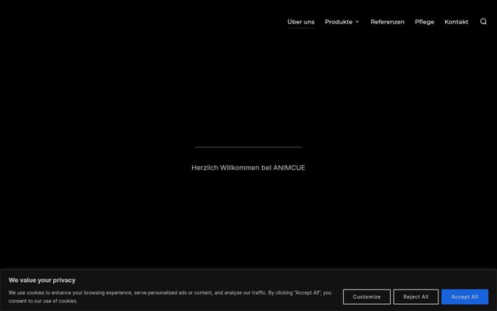 Екранна снимка на animcue.net