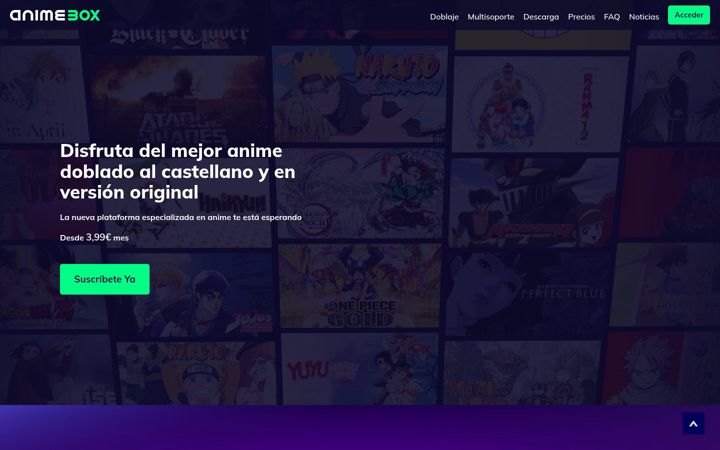 Screenshot of anime-box.com