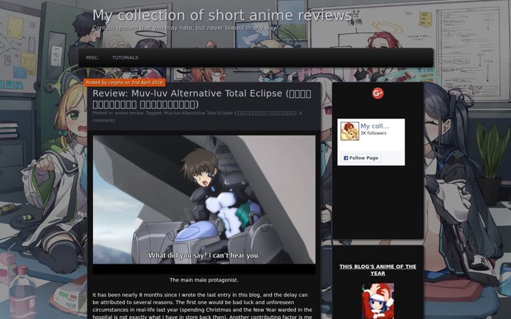 Screenshot of anime.my