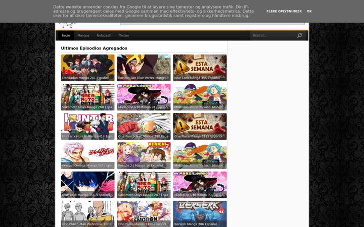 Screenshot of animeallstar1.com