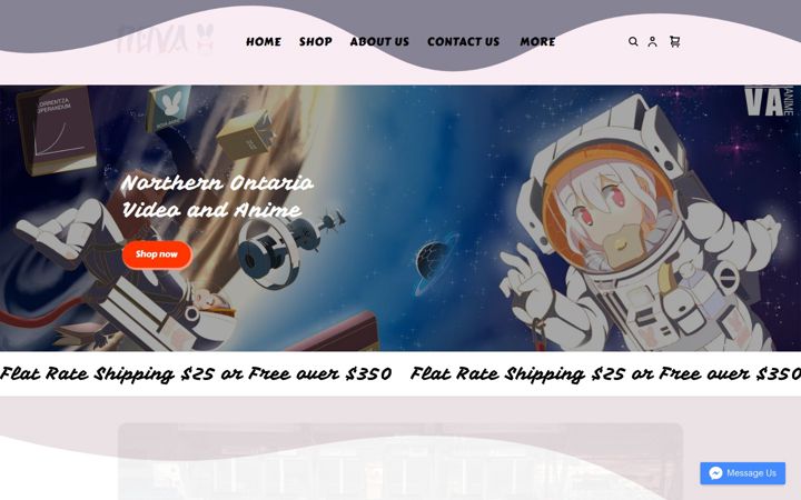 Екранна снимка на animecraze.ca