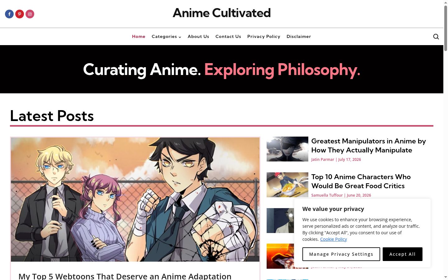 Screenshot tal-banner tal-kunsens muri qabel kwalunkwe interazzjoni