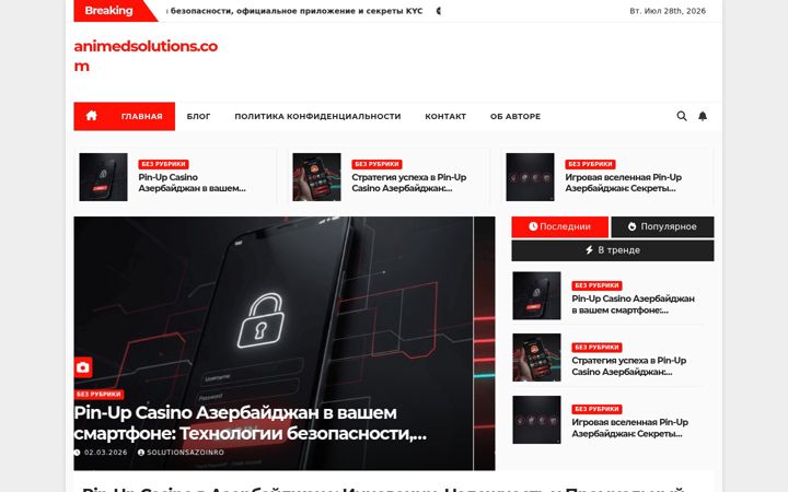 Screenshot of animedsolutions.com