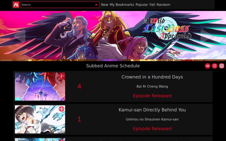 Screenshot of animeheaven.me