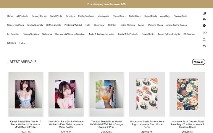 Screenshot of animeneax.com
