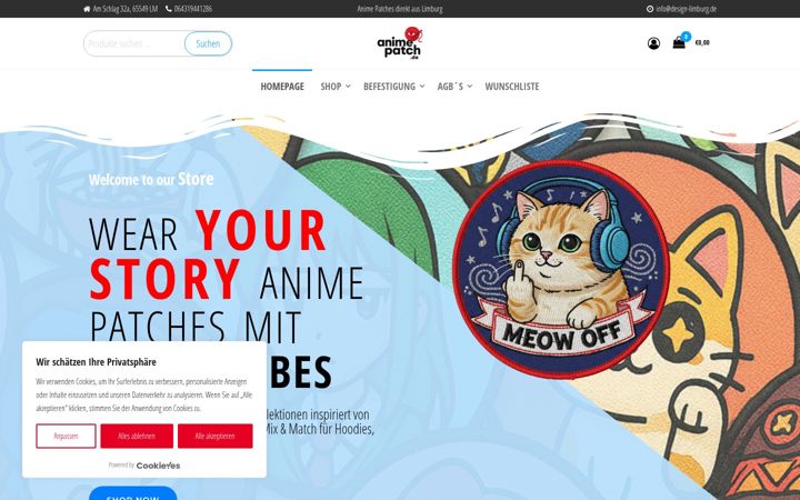 Ekrānuzņēmums no animepatch.de