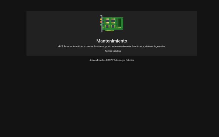 Screenshot of animesestudios.co.ve