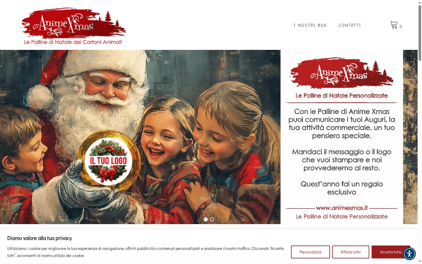 Képernyőkép a bármilyen interakció előtt megjelenő hozzájárulási bannerről