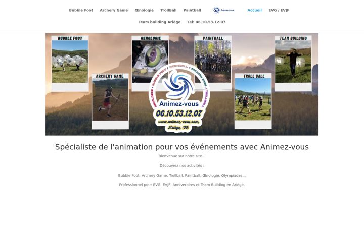 Screenshot of animez-vous.com