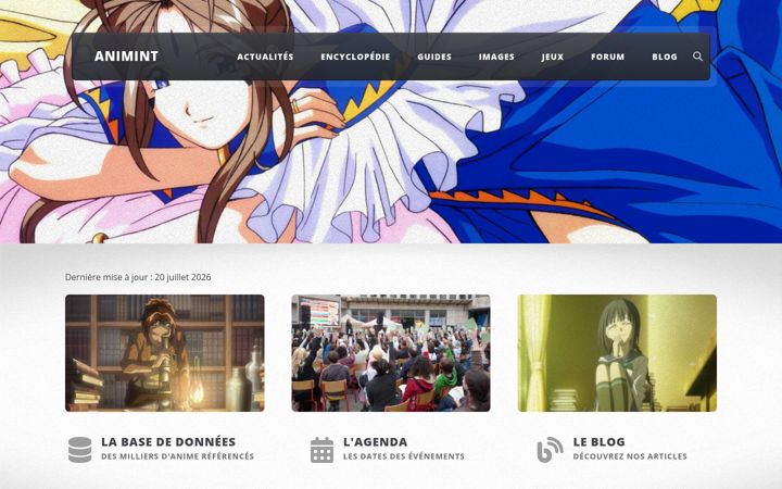 Screenshot of animint.com