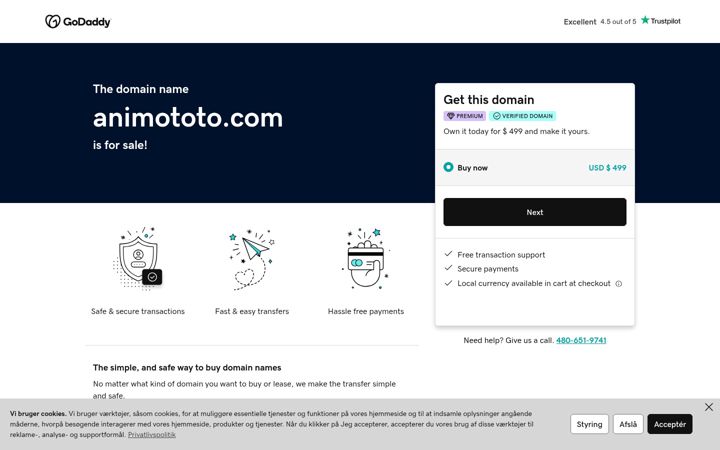 Screenshot of animototo.com