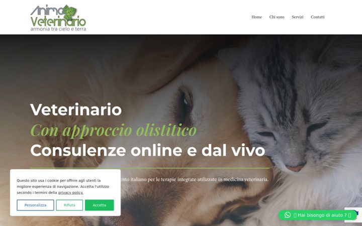 Képernyőkép: animoveterinario.it