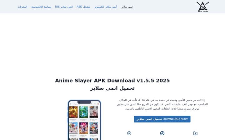 Screenshot of animslayerap.com