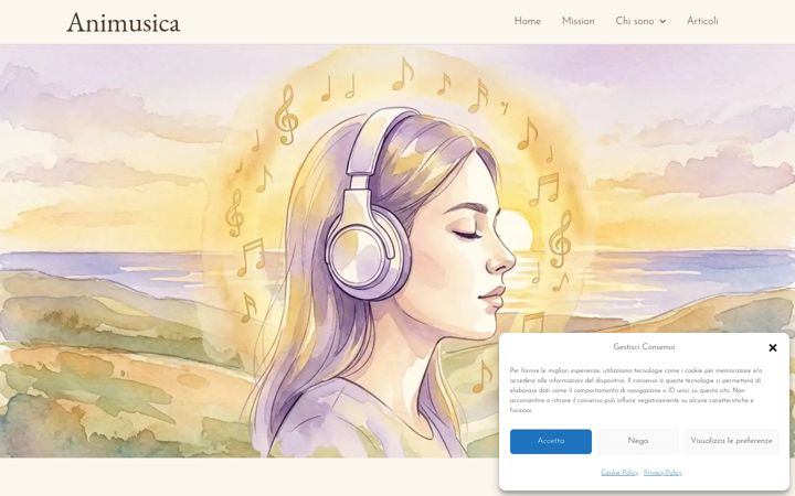 Képernyőkép: animusica.it
