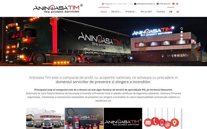 Screenshot of aninoasatim.ro