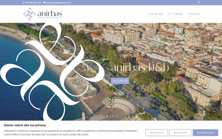 Screenshot of anirbas.it