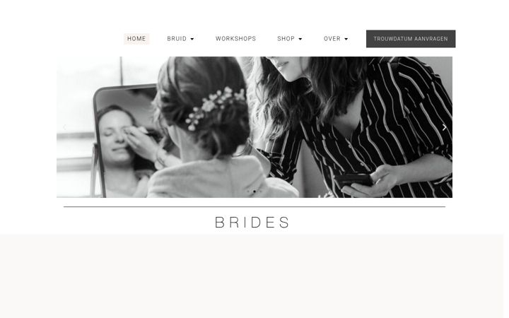 Screenshot of anisabiezehairstyling.nl