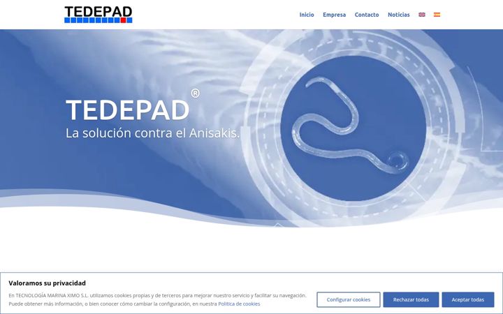 Screenshot of anisakis.net