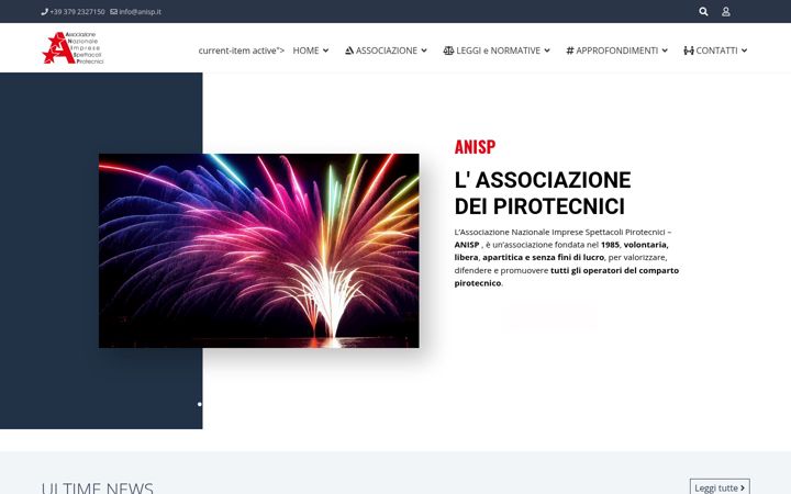 Screenshot of anisp.it