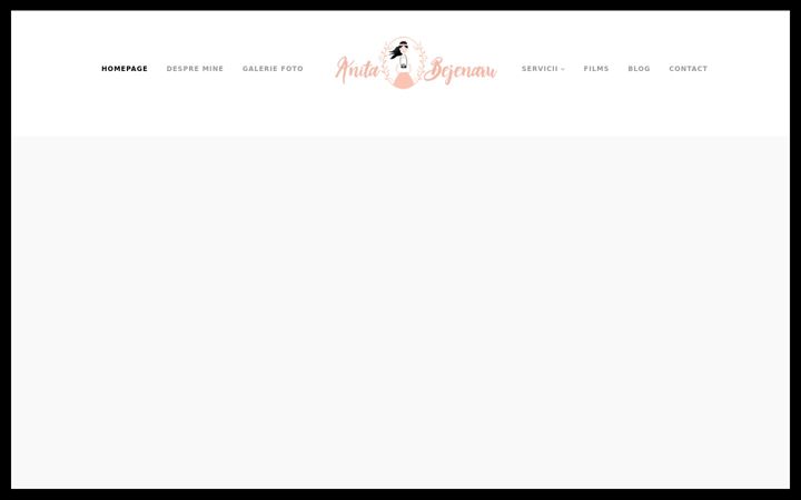 Screenshot di anitabejenaru.ro