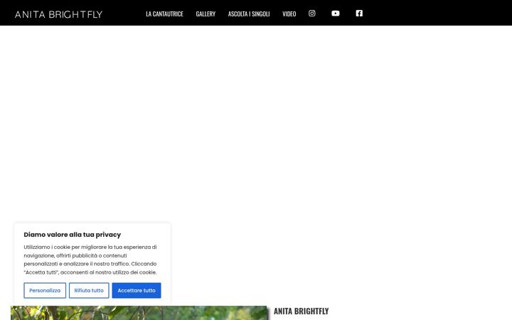 Screenshot of anitabrightfly.com