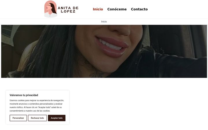 Screenshot of anitadelopez.com
