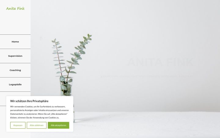 Screenshot του anitafink.ch