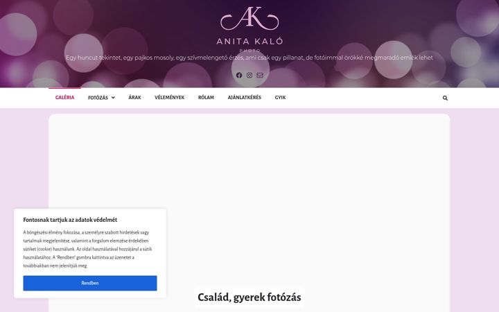 Posnetek zaslona anitakalophoto.hu