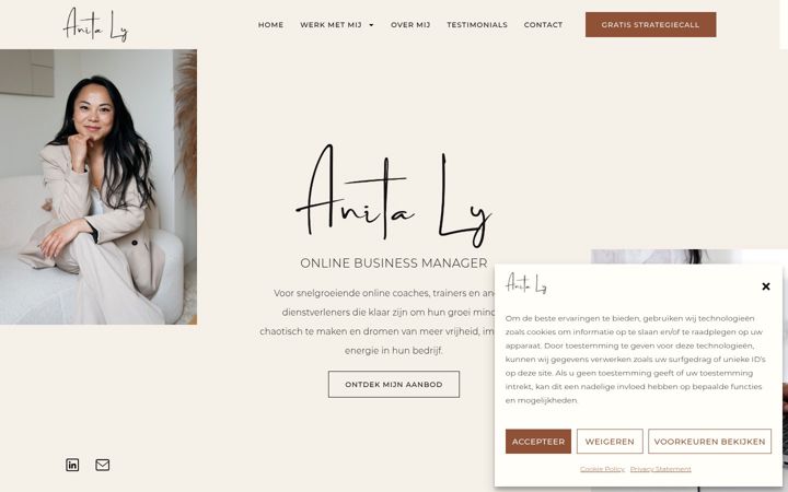 Screenshot of anitaly.com