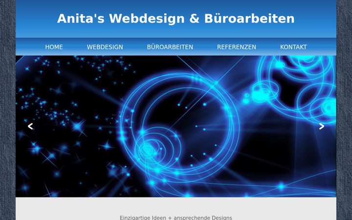 Screenshot of anitasweb.de