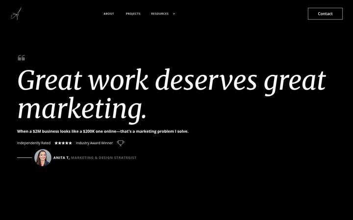 Screenshot of anitat.co