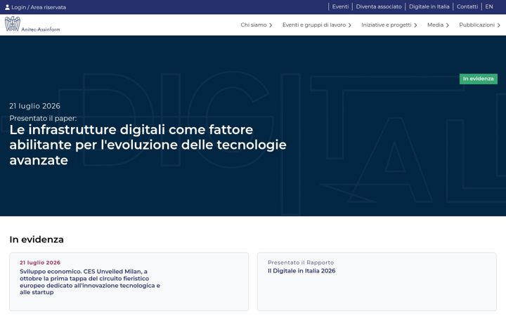 Screenshot stránky anitec-assinform.it