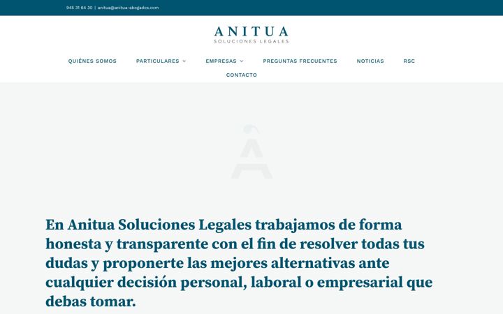 Snímek obrazovky anitua-abogados.com