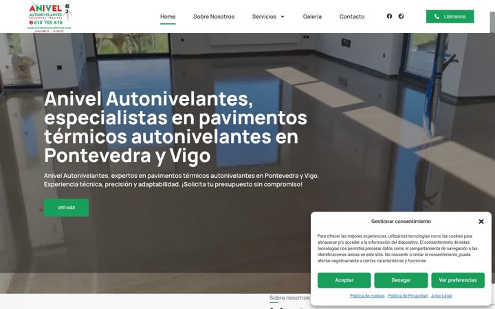 Snímek obrazovky anivelautonivelantes.com