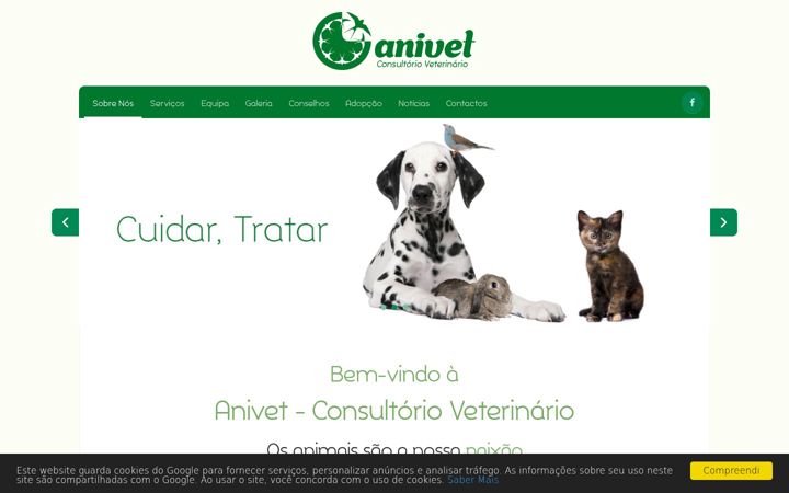 Zrzut ekranu anivet.com.pt