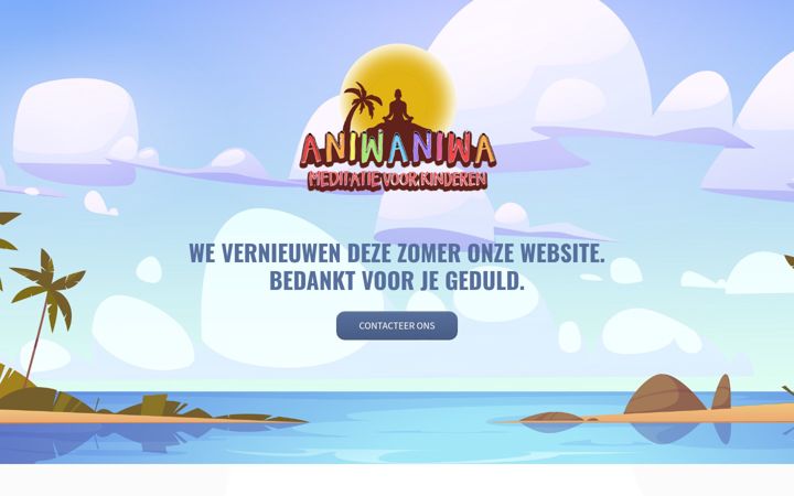 Screenshot stránky aniwaniwa.org