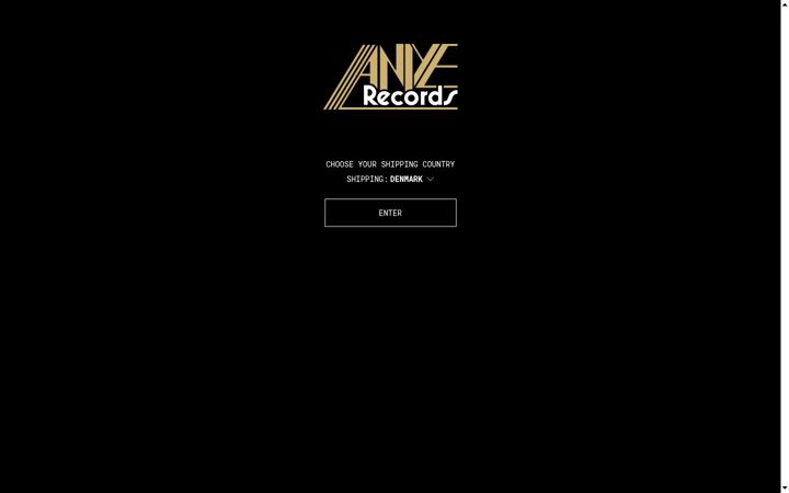 Screenshot of aniyerecords.com