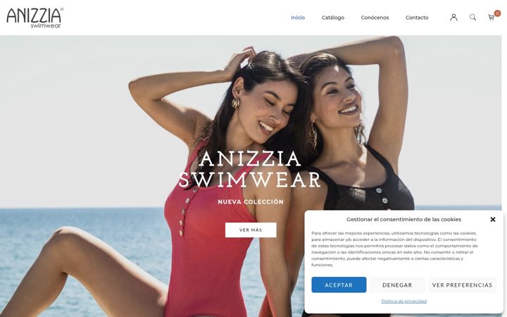 Screenshot di anizzia.com