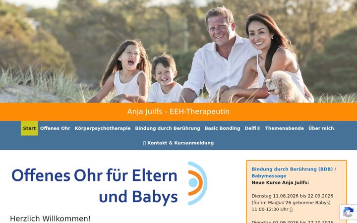 Screenshot of anja-juilfs.de