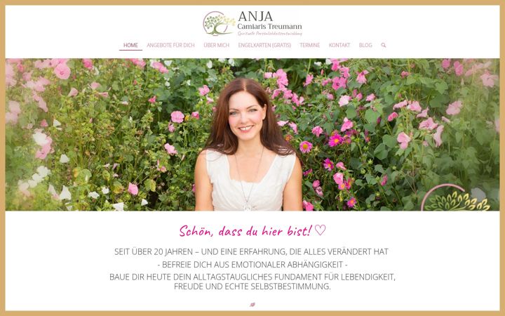 Screenshot di anjacamiaris.com