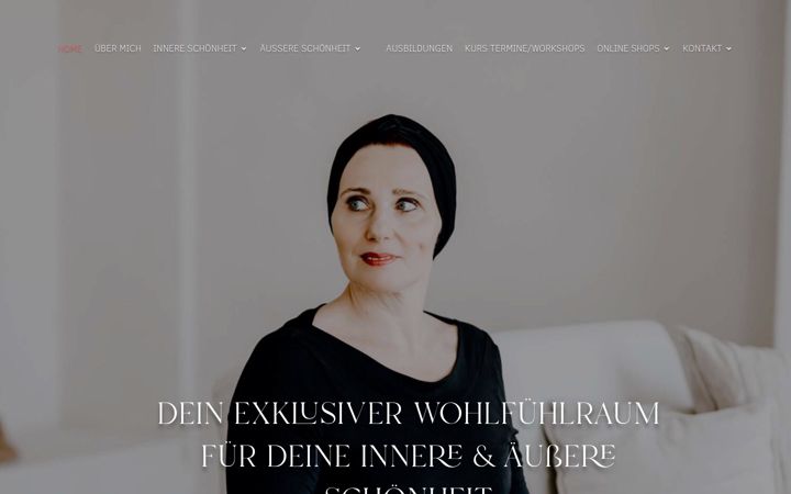 Skärmbild av anjaeydt.de