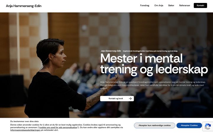 Screenshot stránky anjahammerseng-edin.no