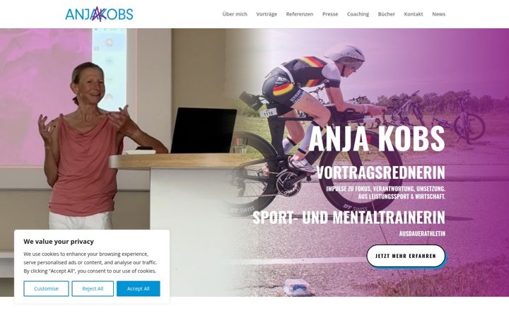 Screenshot of anjakobs.eu