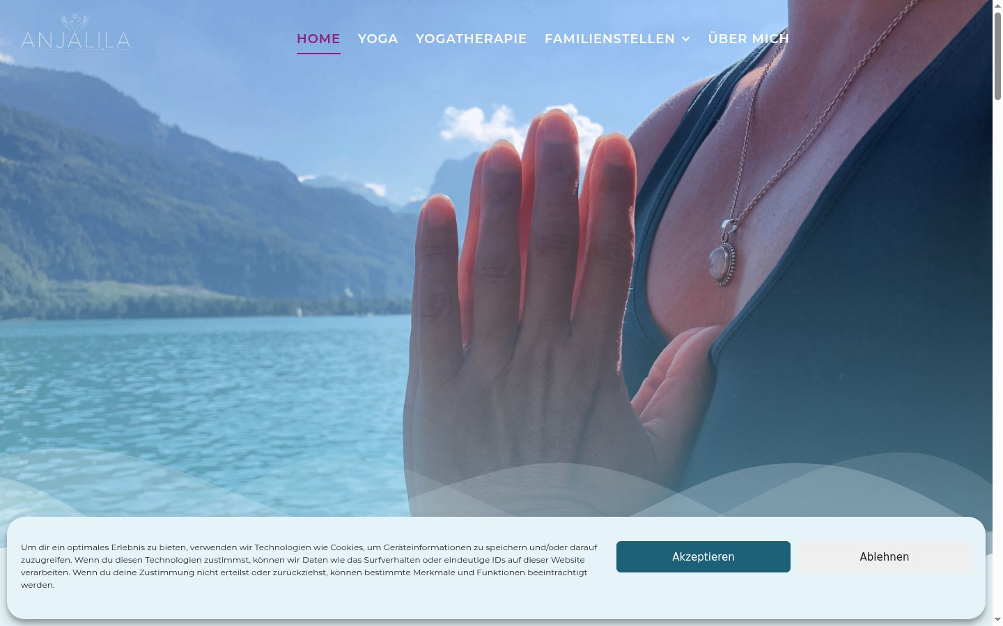 Screenshot tal-banner tal-kunsens muri qabel kwalunkwe interazzjoni
